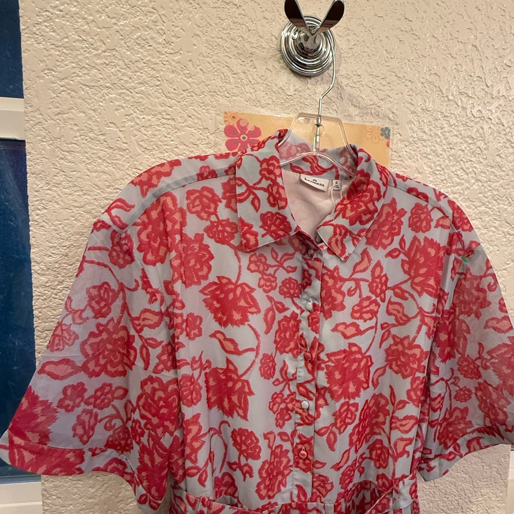 Hermoza Chiffon Floral Maxi Flowy Size Small NWOT Resort, Wedding Guest & Boho - Picture 9 of 17